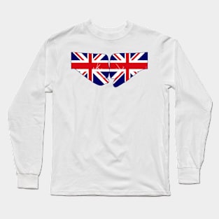 UK Fist Bump Patriot Flag Series Long Sleeve T-Shirt